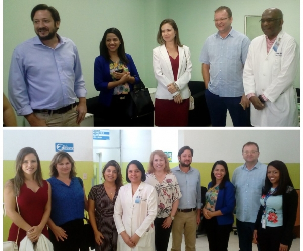 HUMNSA recibe visita de Agencia Cooperación Brasileña.
