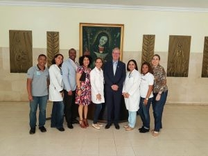 Representante Internacional del Fondo de Poblaci&oacute;n de Naciones Unidas Visita Maternidad la Altagracia
