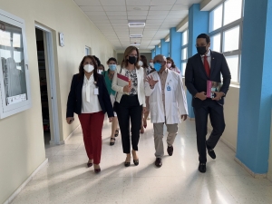 Hospital Universitario Maternidad Nuestra Se&ntilde;ora de la Altagracia recibi&oacute; visita directora de pa&iacute;s del UNFPA