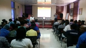 Personal Administrativo recibe conocimientos sobre la estrategia de Tamiz Neonatal.