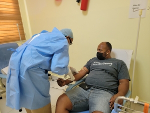 Hospital Maternidad la Altagracia se une a la primera jornada Latinoamericana de donaci&oacute;n voluntaria de sangre.