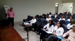 Personal del HUMNSA recibe Capacitaci&oacute;n Sobre Eliminaci&oacute;n de la Trasmisi&oacute;n Materna Infantil del VIH.