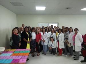 Imparten taller en el hospital Maternidad la Altagracia sobre protocolo Nacional de Atenci&oacute;n Integral en Salud de la Violencia Intrafamiliar y Violencia Contra la Mujer.