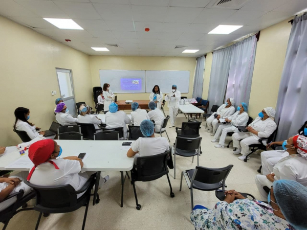 Imparten taller de actualización para enfermeras en Cuidados del Recién Nacido Prematuro