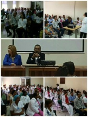 Personal del HUMNSA participa en taller de Embarazo en Adolescentes, dentro de la Estrategia Somos Por Ti&rdquo;.